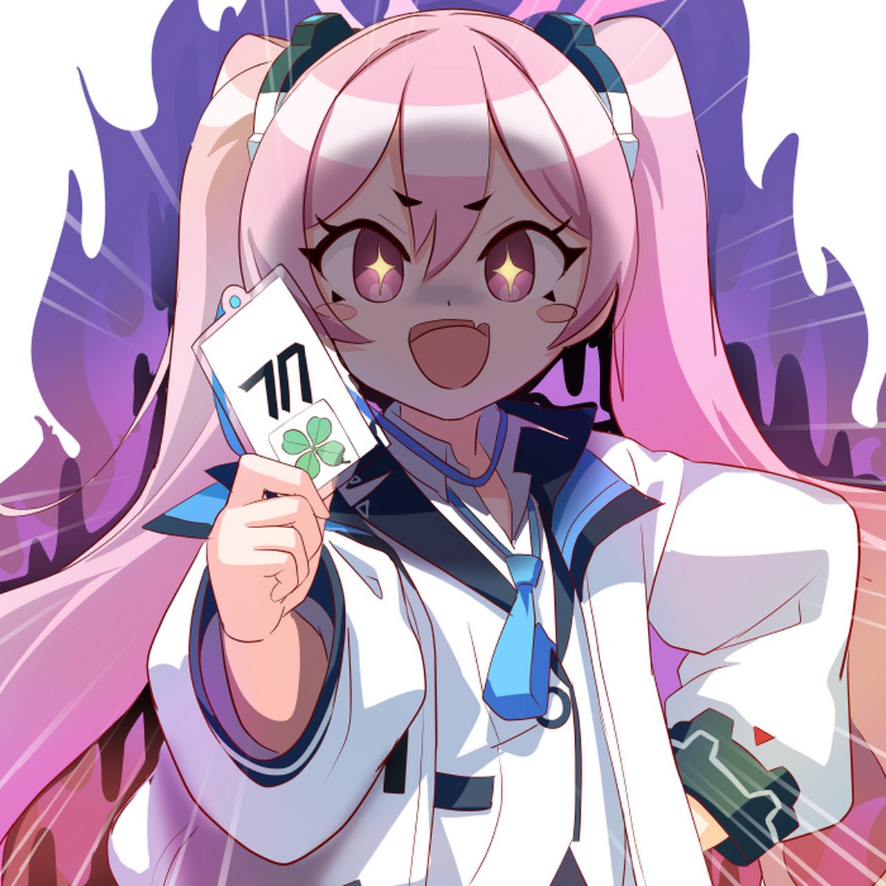 从老师那里得到四叶草的小雪#碧蓝档案