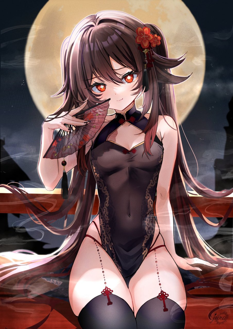 原神# 旗袍胡桃