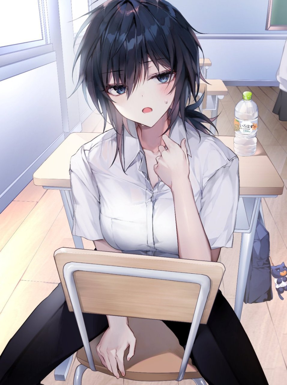 帅气与性感兼备的小姐姐,这谁顶得住啊[三哈]p站画师:バラ#可爱即正义