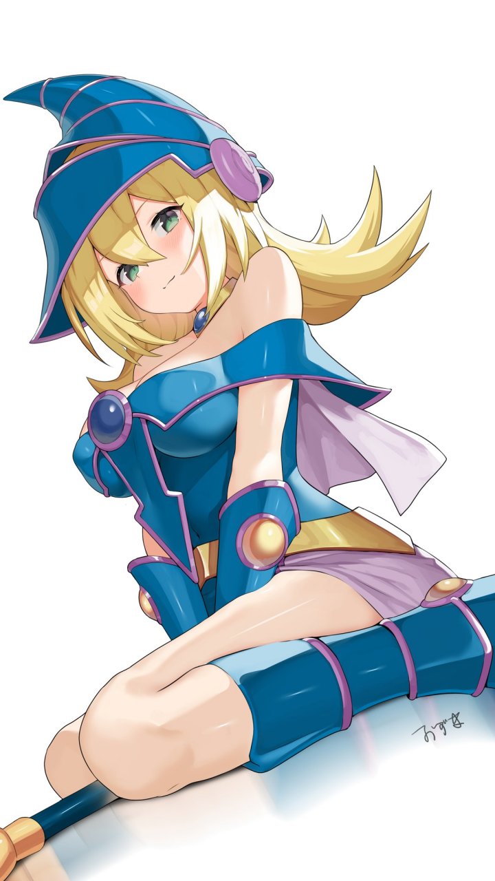 游戏王# 黑魔导女孩 画师:おずま