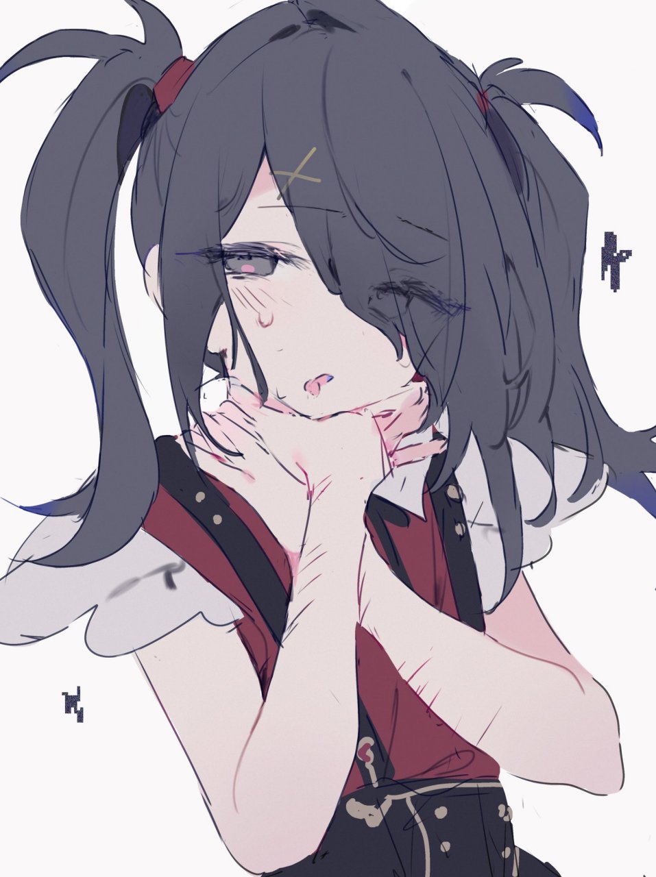 主播女孩重度依赖# #二次元# 糖糖与超天酱