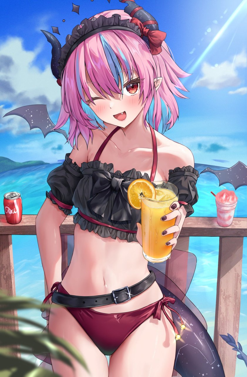 二次元# 泳装少女