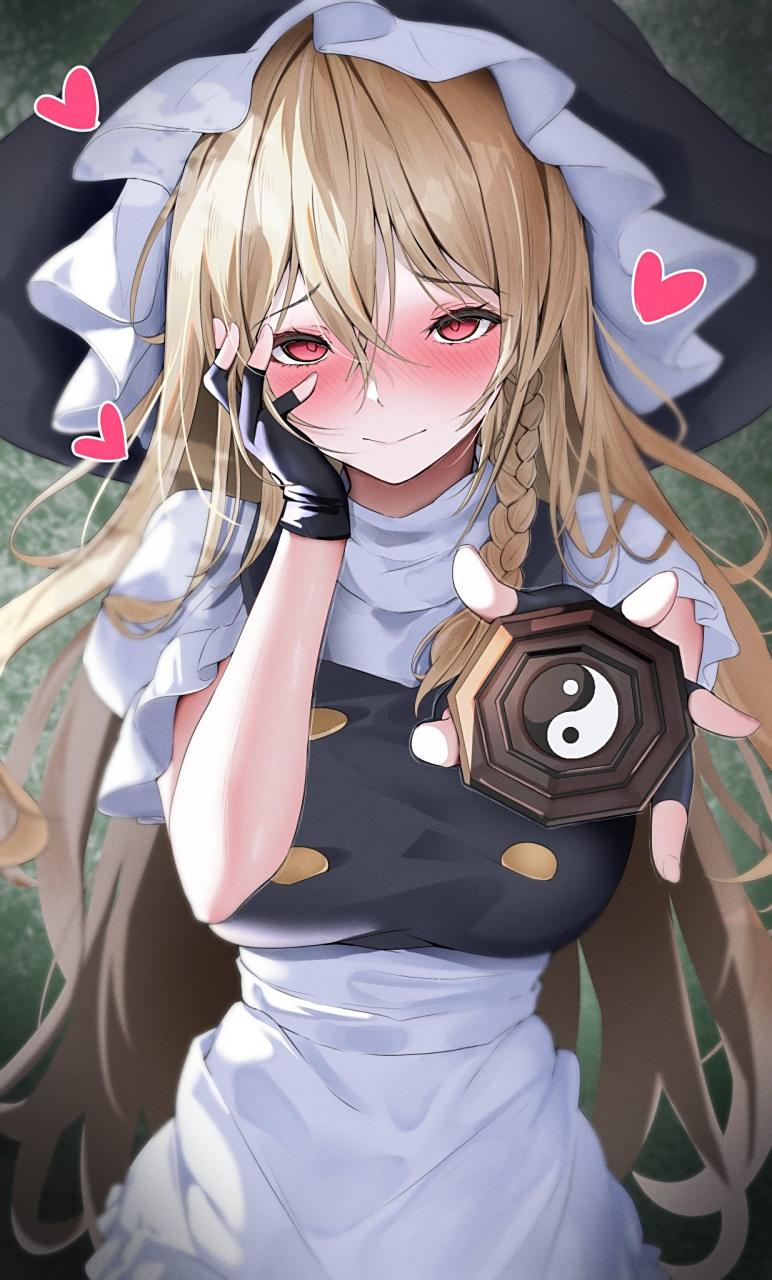 东方project# #二次元# 魔理沙的表情不太对劲啊,是生病了吗?[滑稽]