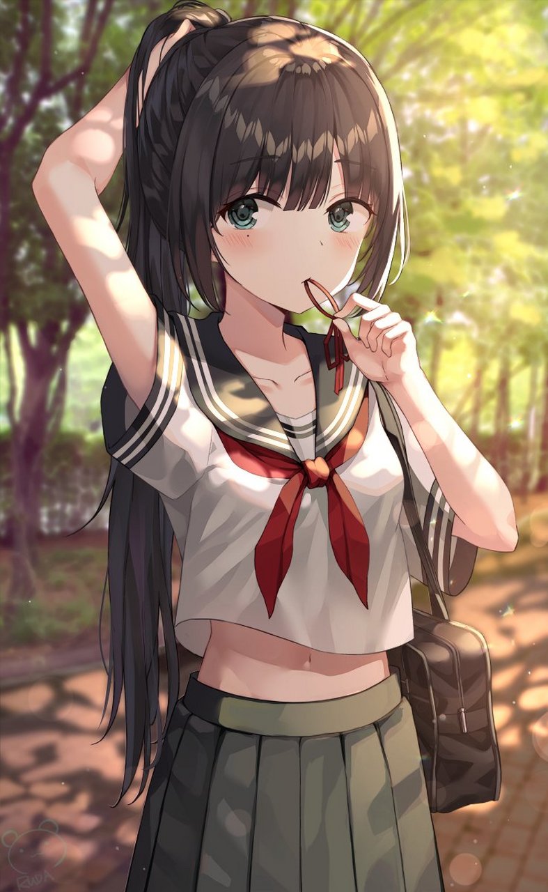 你在看什么? 画师:ruda
