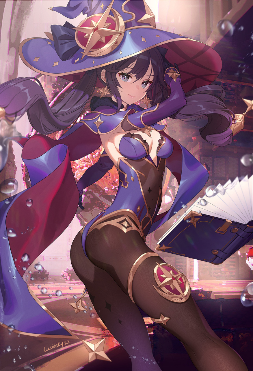 原神# 莫娜 画师:lucidsky