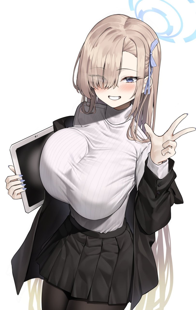 明日奈,为什么穿别人衣服,还用人家平板?[三哈]#碧蓝档案