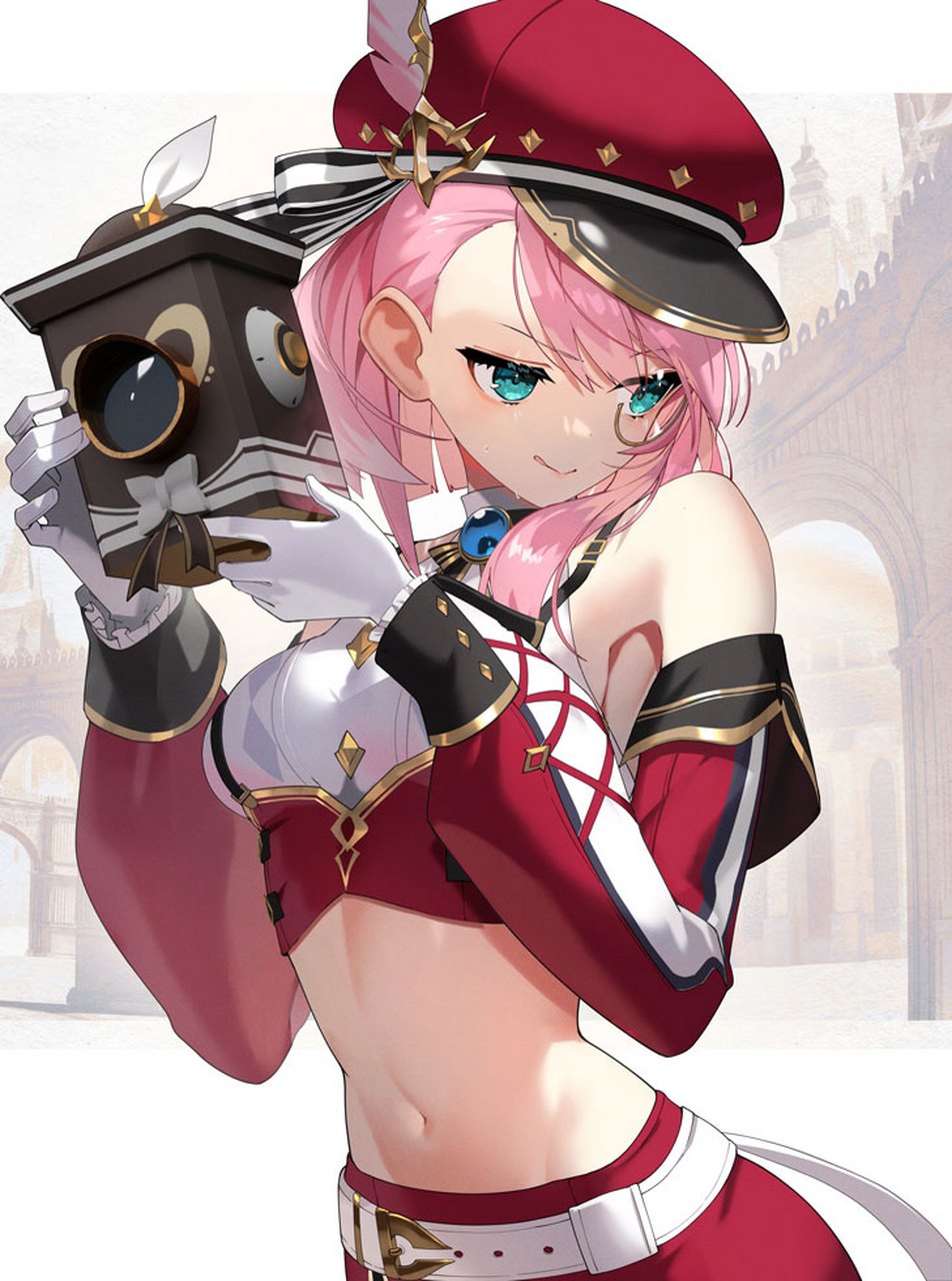 原神# #二次元# 夏洛蒂:"是特别报道的预感…!