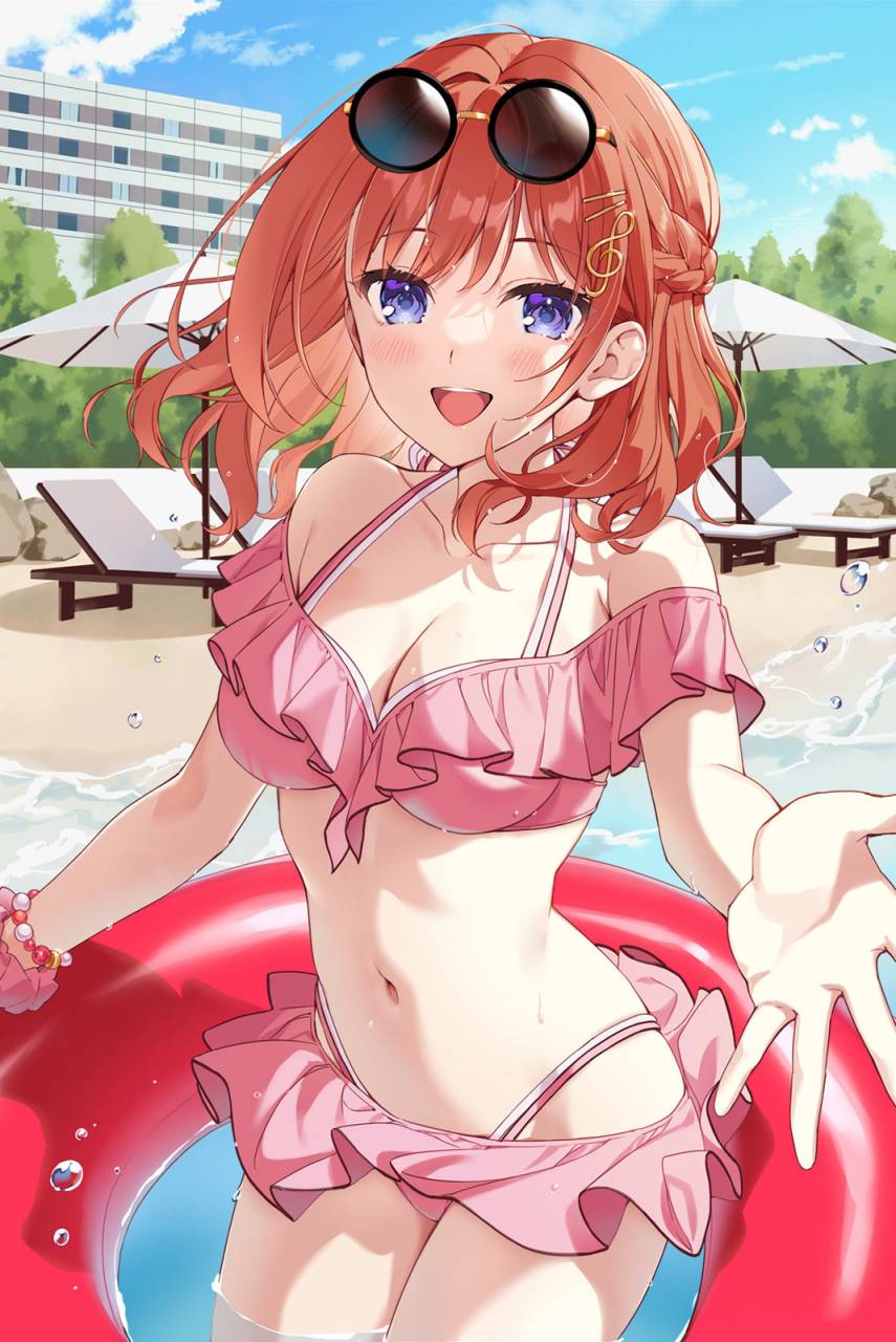 泳装少女 画师:kr木