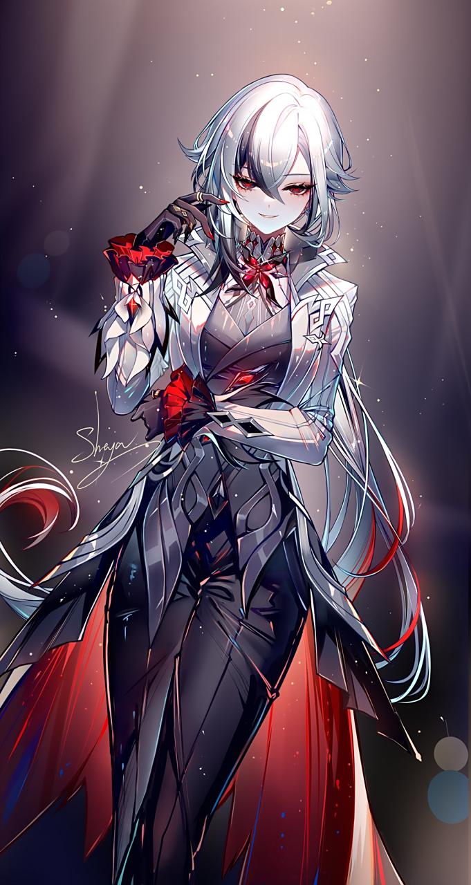 原神# "仆人"阿蕾奇诺 twi:sheya
