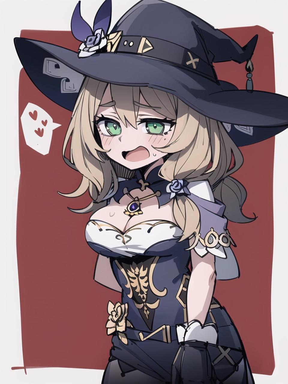 原神# #二次元# 丽莎姐姐,有哪里不舒服吗?