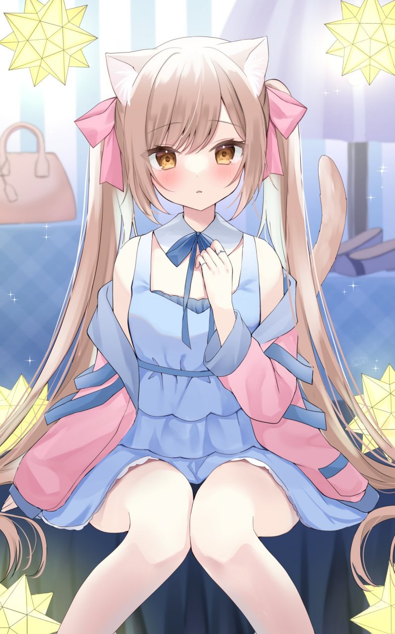 猫耳少女 画师:はみこ