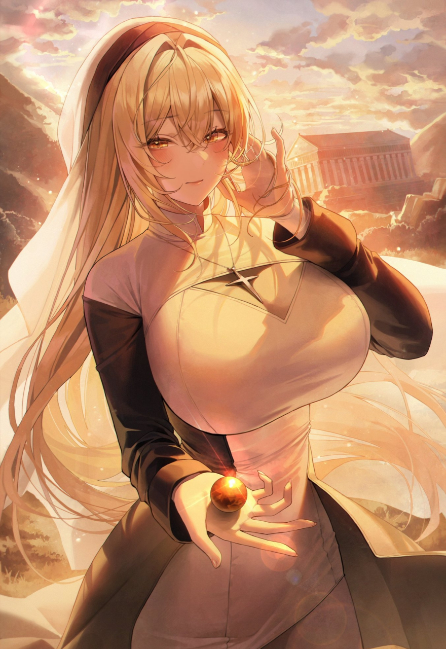 二次元# 脸红的修女姐姐,这谁顶得住啊[三哈]