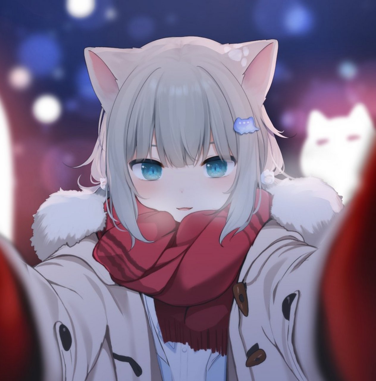 虚拟主播# 感觉没有那么冷了[三哈] twi:甘城なつき