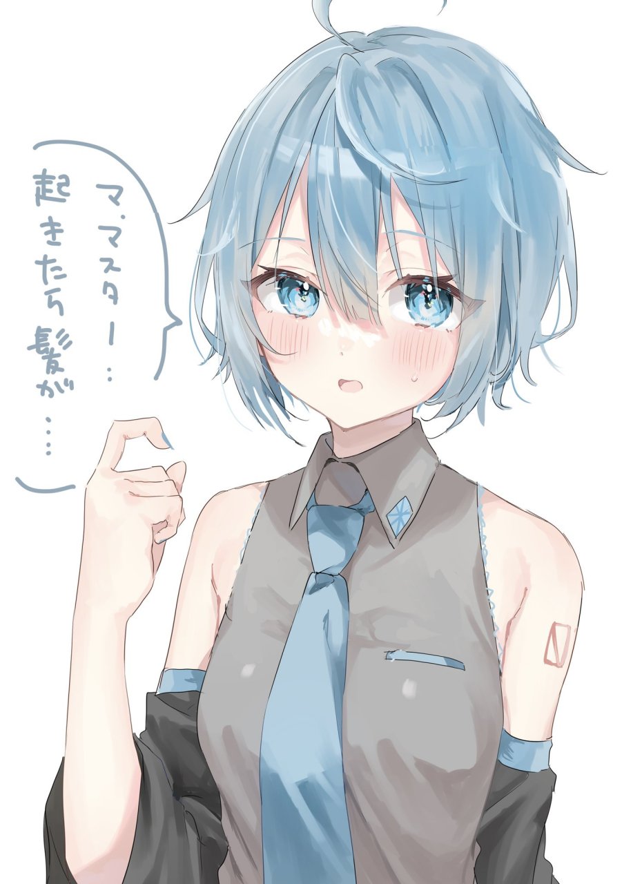 短发初音未来 画师:riri