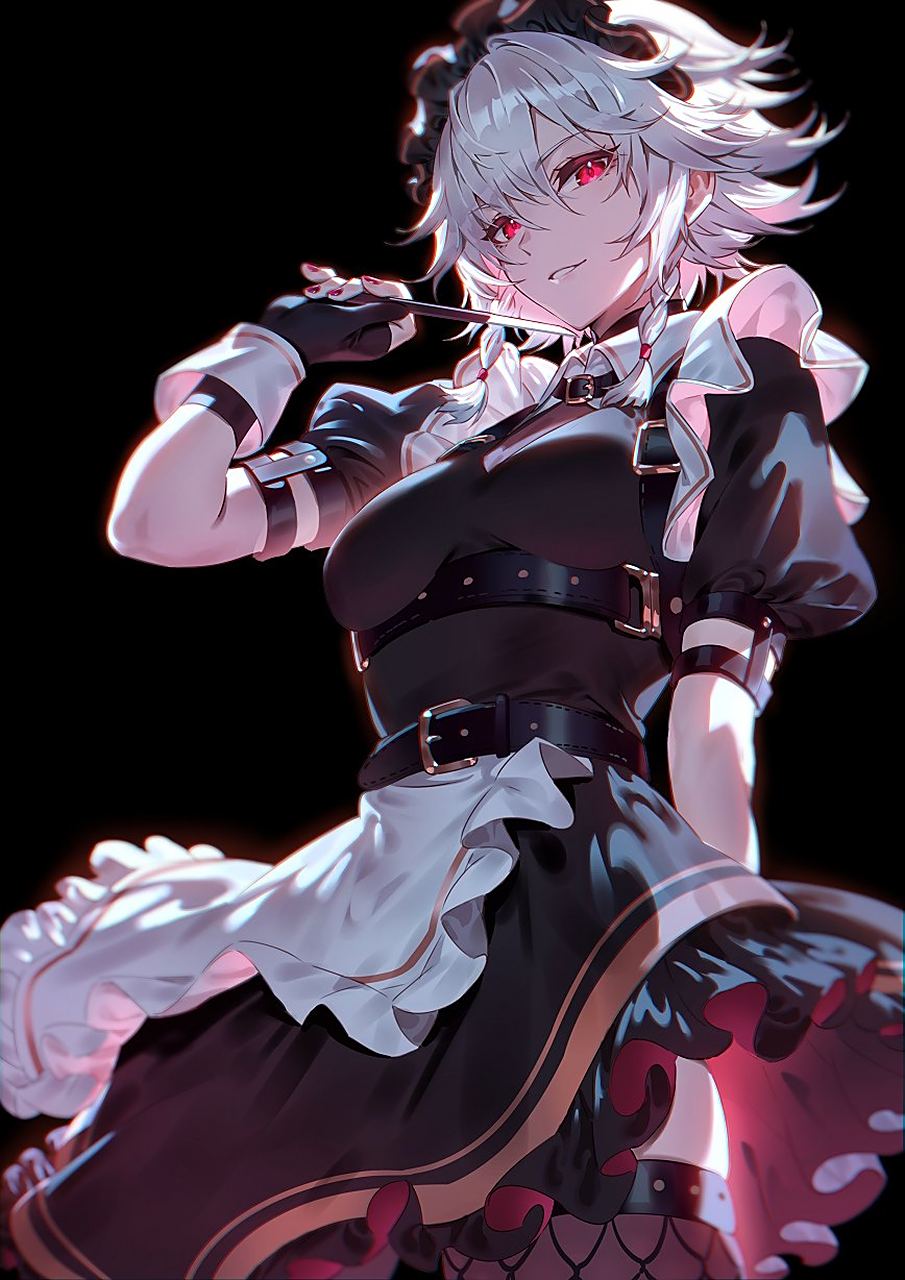 十六夜咲夜 画师:羽々斬