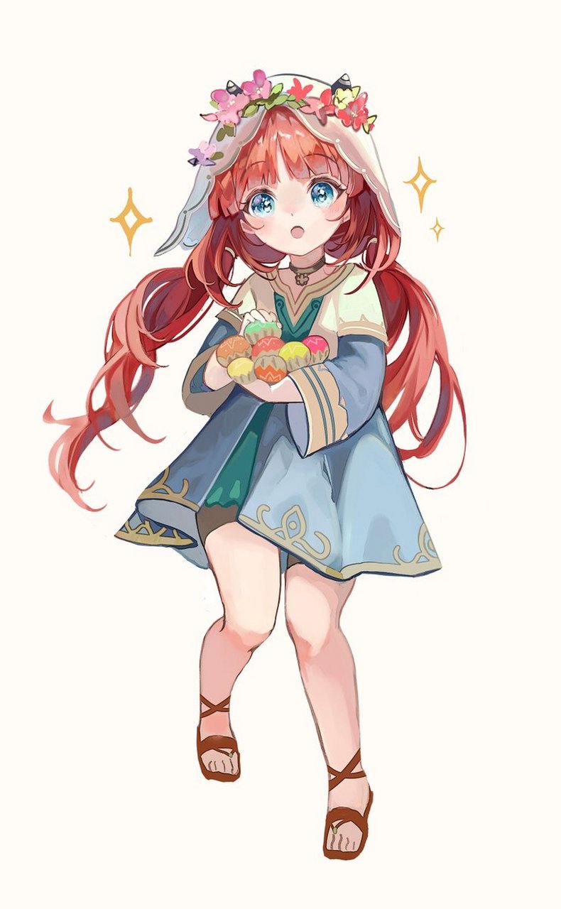 原神# 小时候的妮露