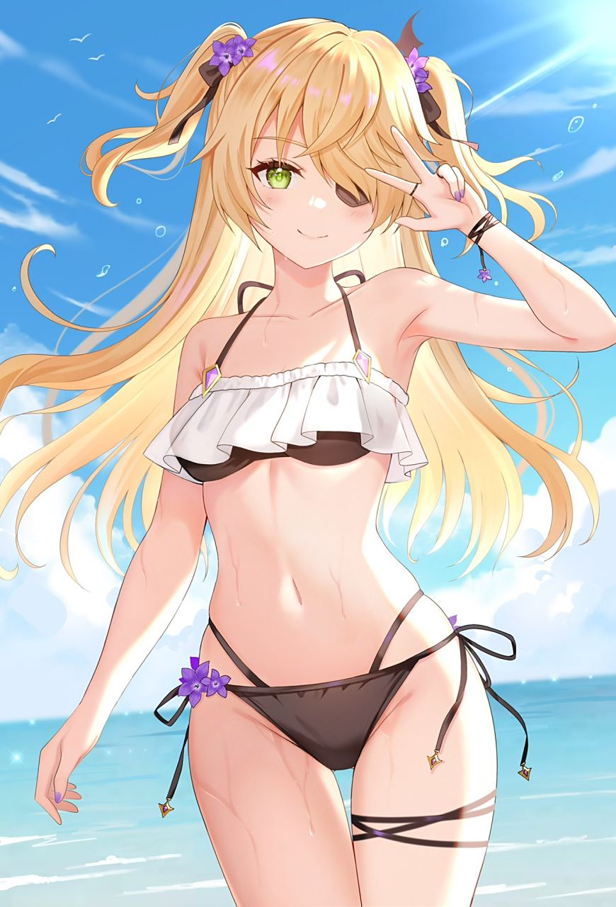 水着小艾咪 twi:nasii