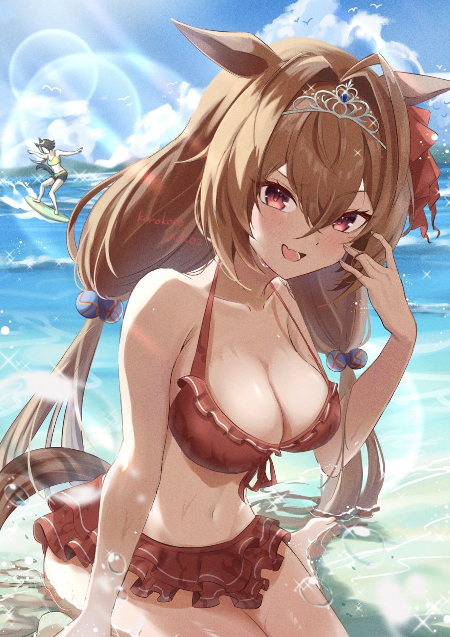 泳装赛马娘 画师:いぬころ