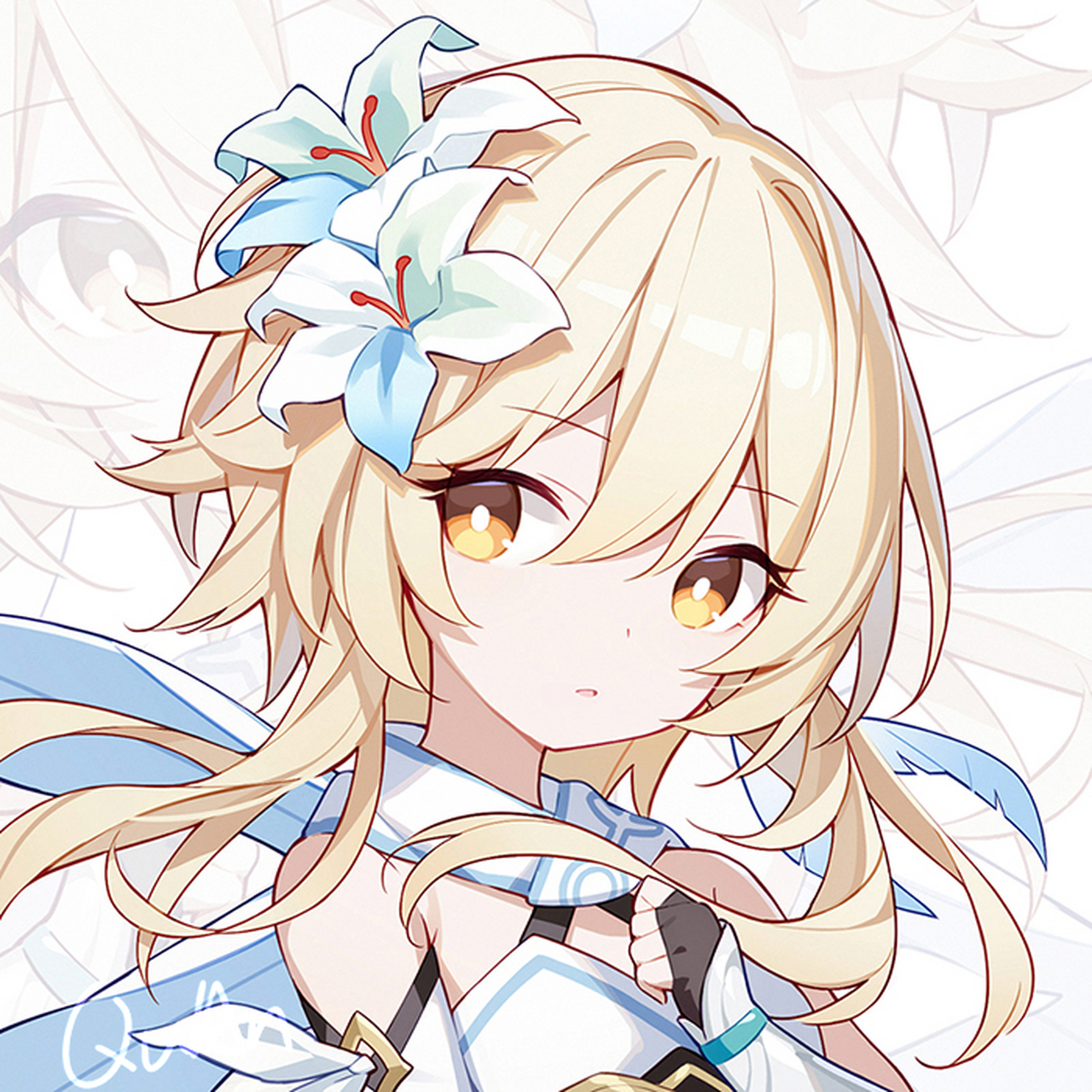 原神角色q版头像,感觉钟离好幼啊[三哈]p站画师:quan_#原神# #可爱即