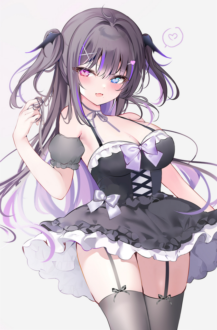 二次元# 异色瞳小恶魔,太戳我xp了[舔屏]