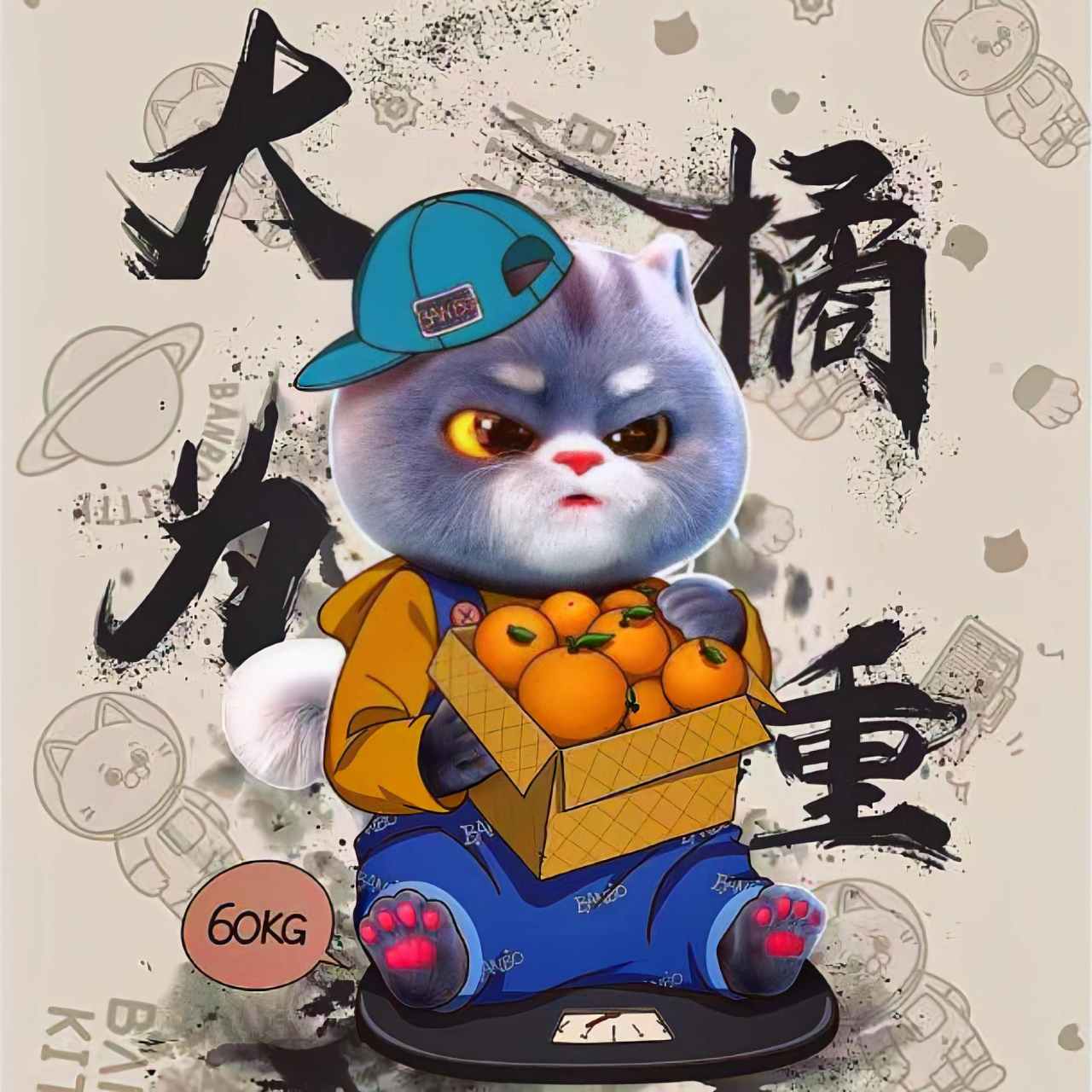 93喵星人"大橘为重"亮相,笑翻全场!  这只猫咪93真是萌出新高度!