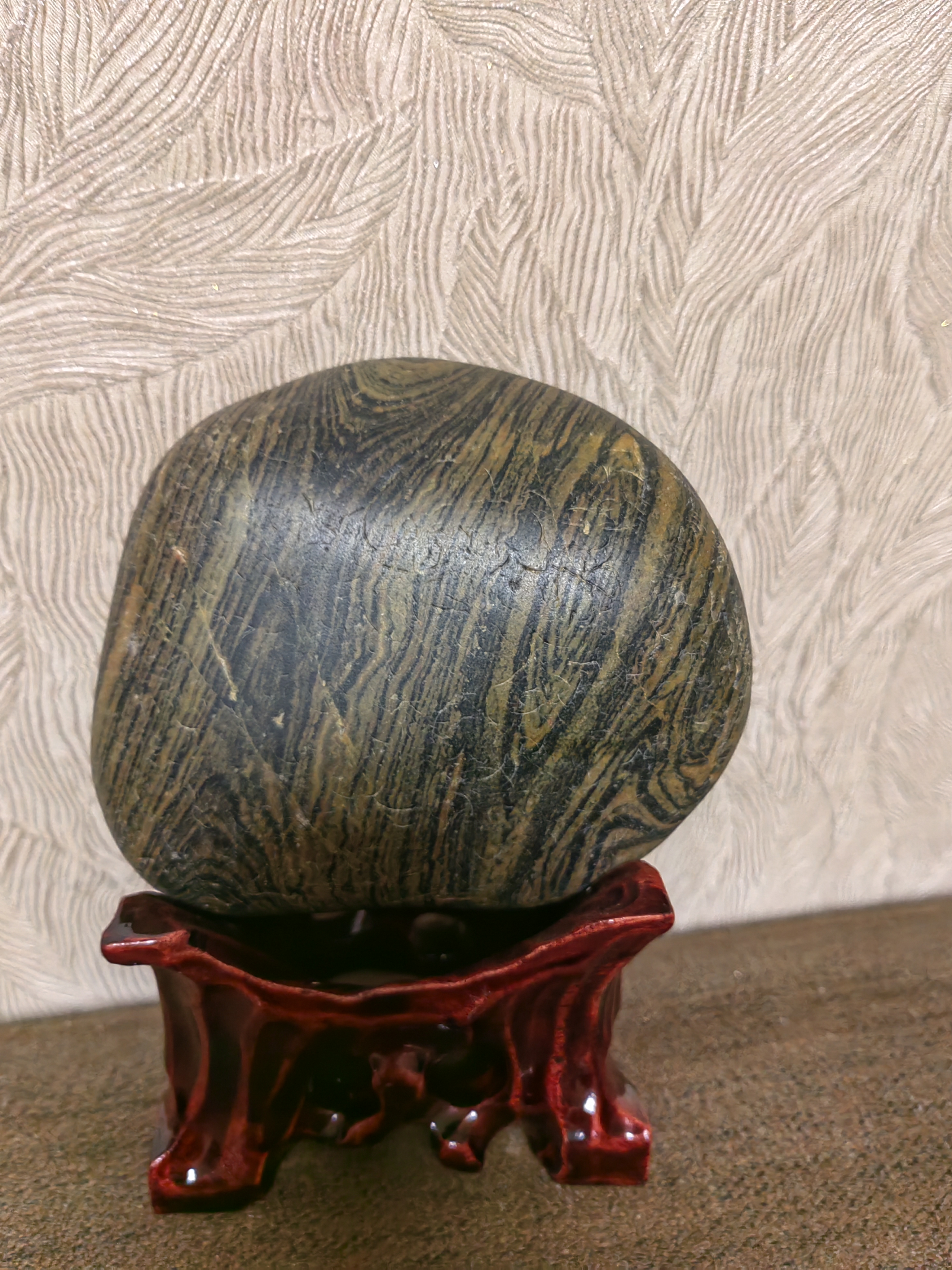 收藏多年的长江奇石