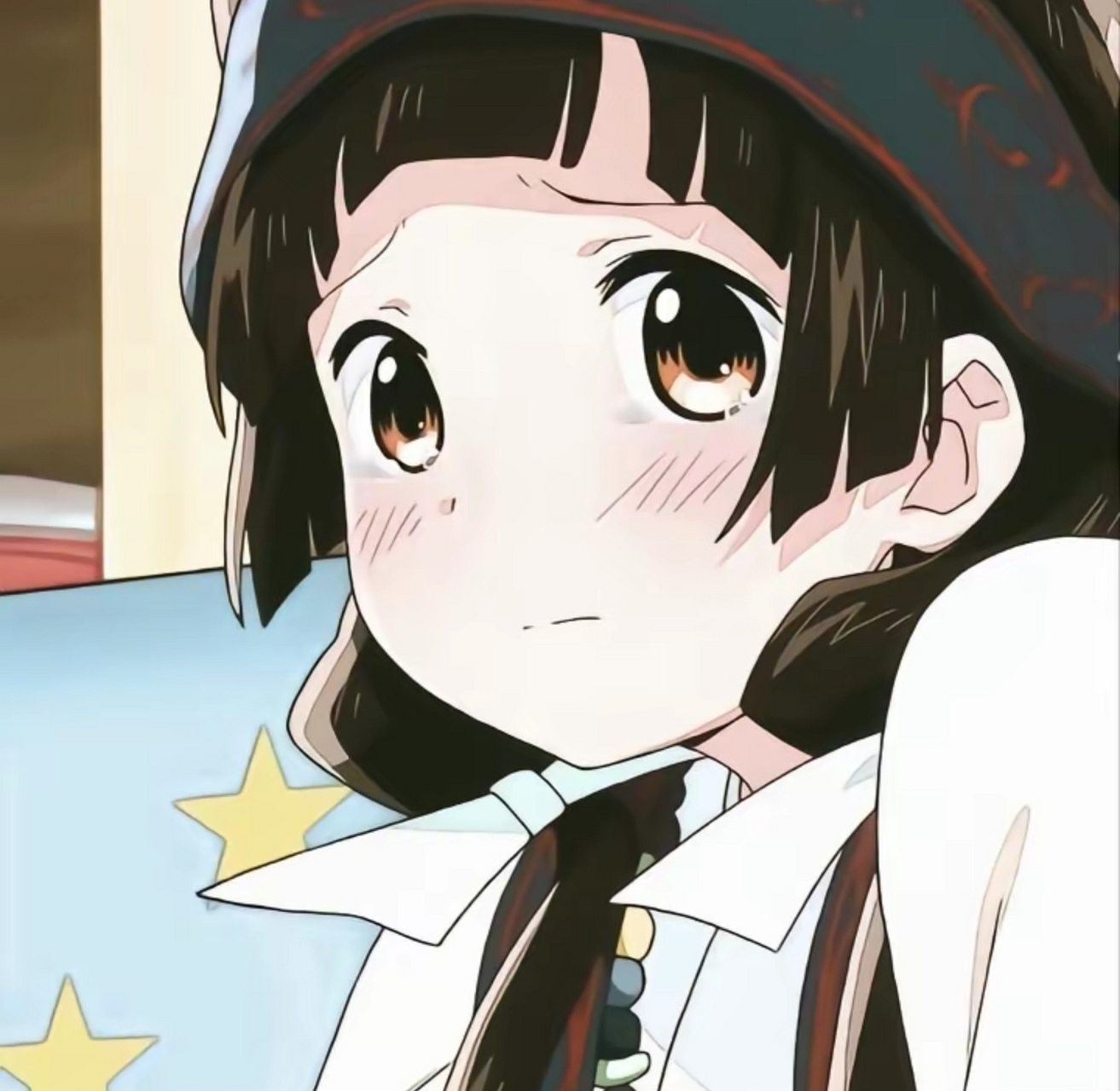 动漫头像# 从图中可以看出很可爱,但是不失青涩青涩中又带点害羞,把