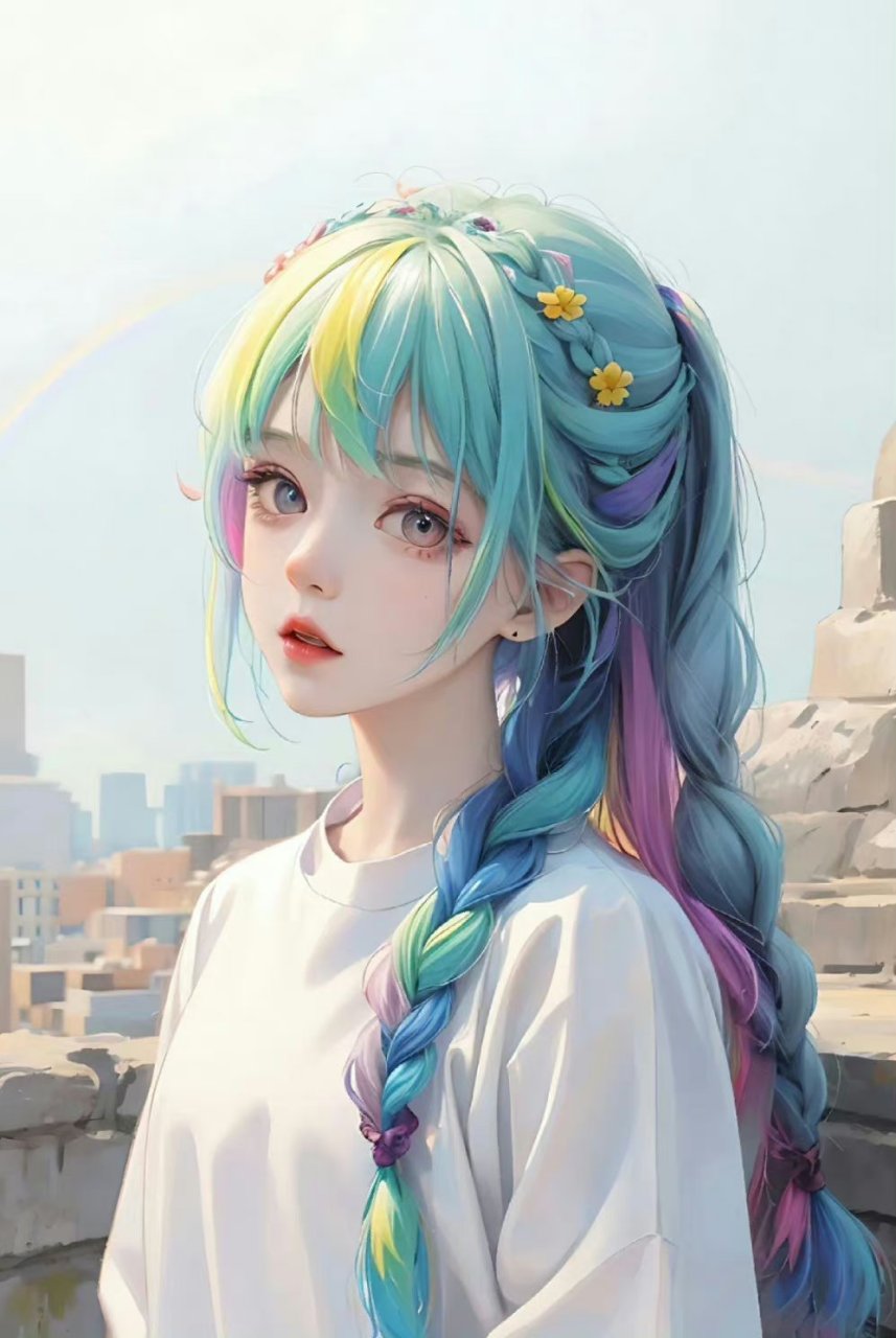 彩虹女孩儿[庆祝][庆祝][庆祝]