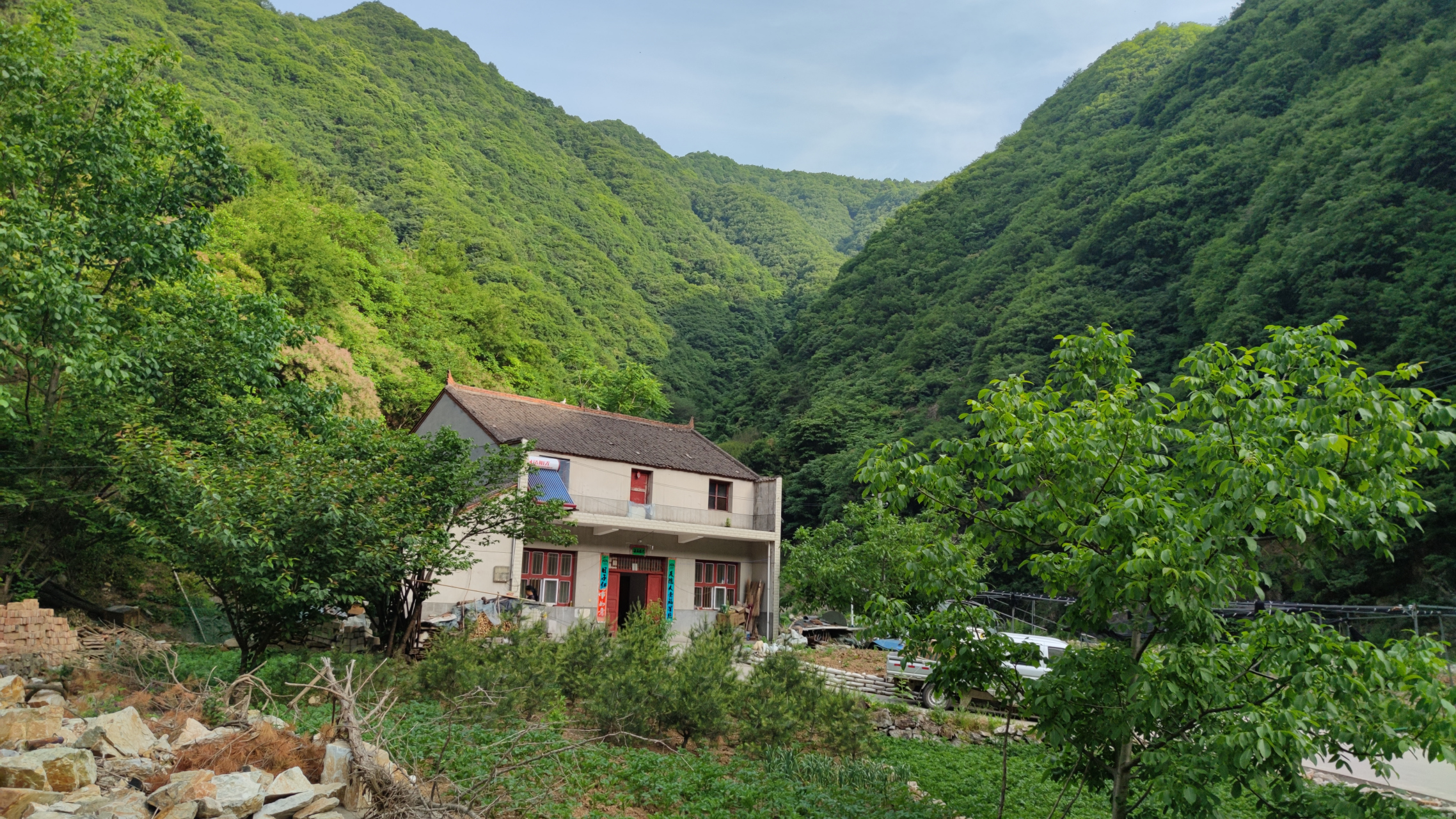 蓝田辋川别墅图片