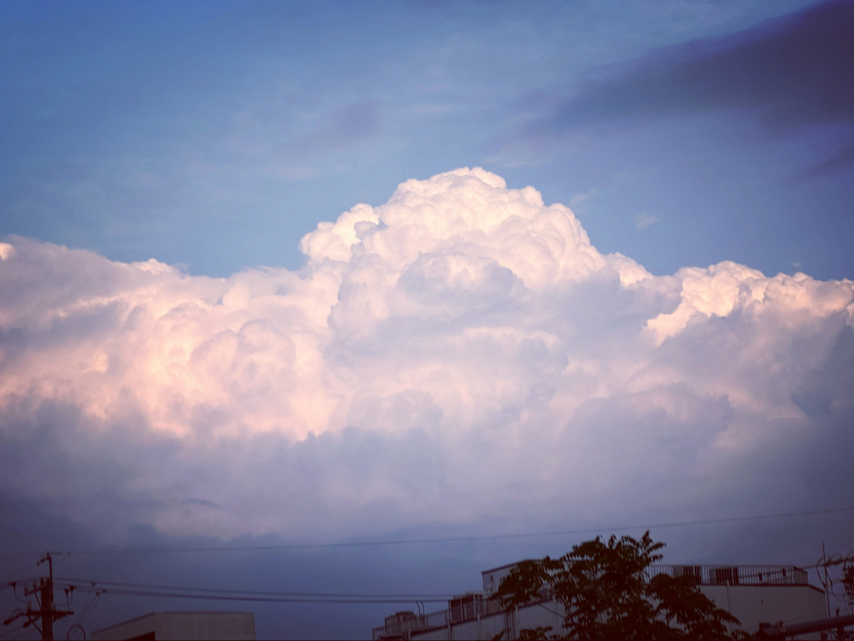 绝美景致,云朵下的现代都市风情9515  站在高处俯瞰,只见蓝天白云