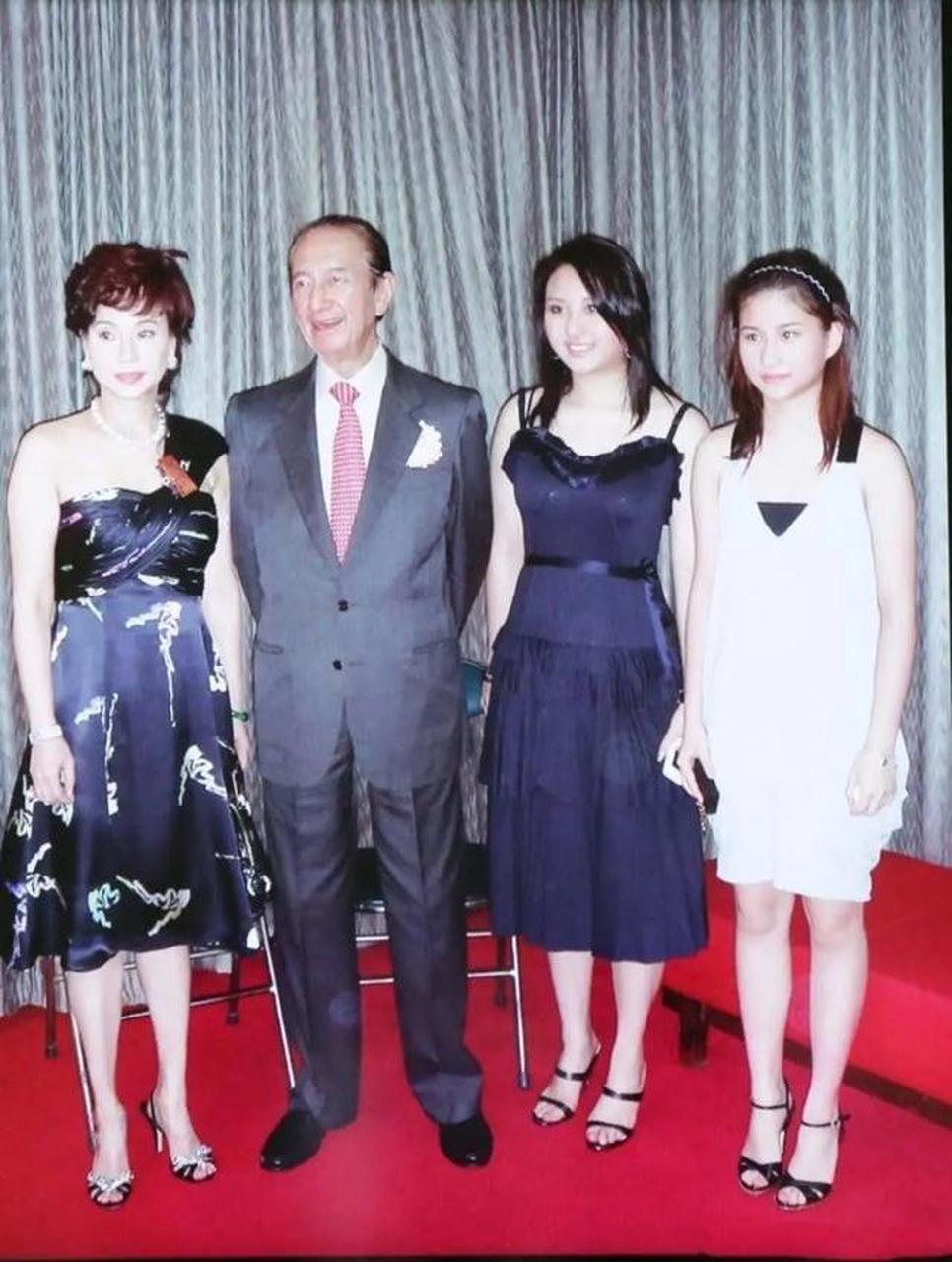 子女身高遗传父母多少真是说不准 赌王和三姨太都比较高,赌王1米80左