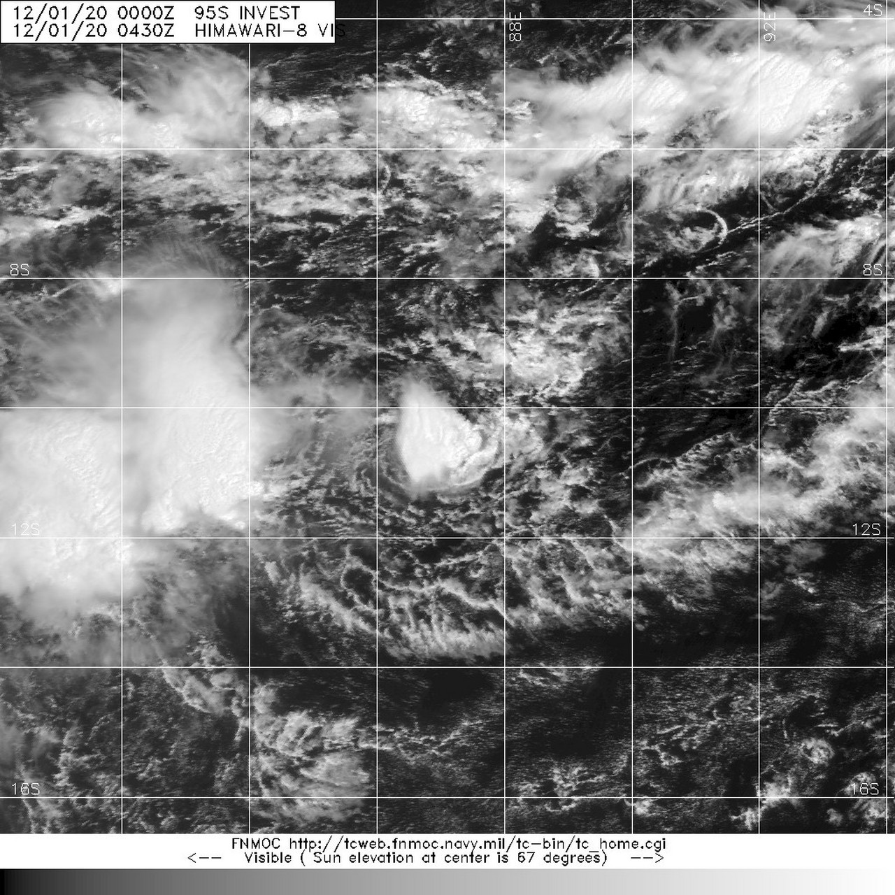热带低压95s.(25kts.1007mb)