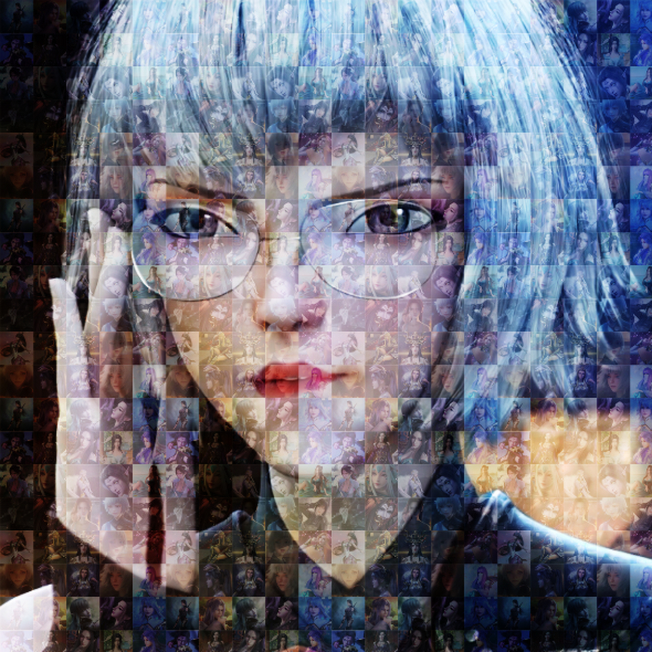 国漫女神#白月魁#头像