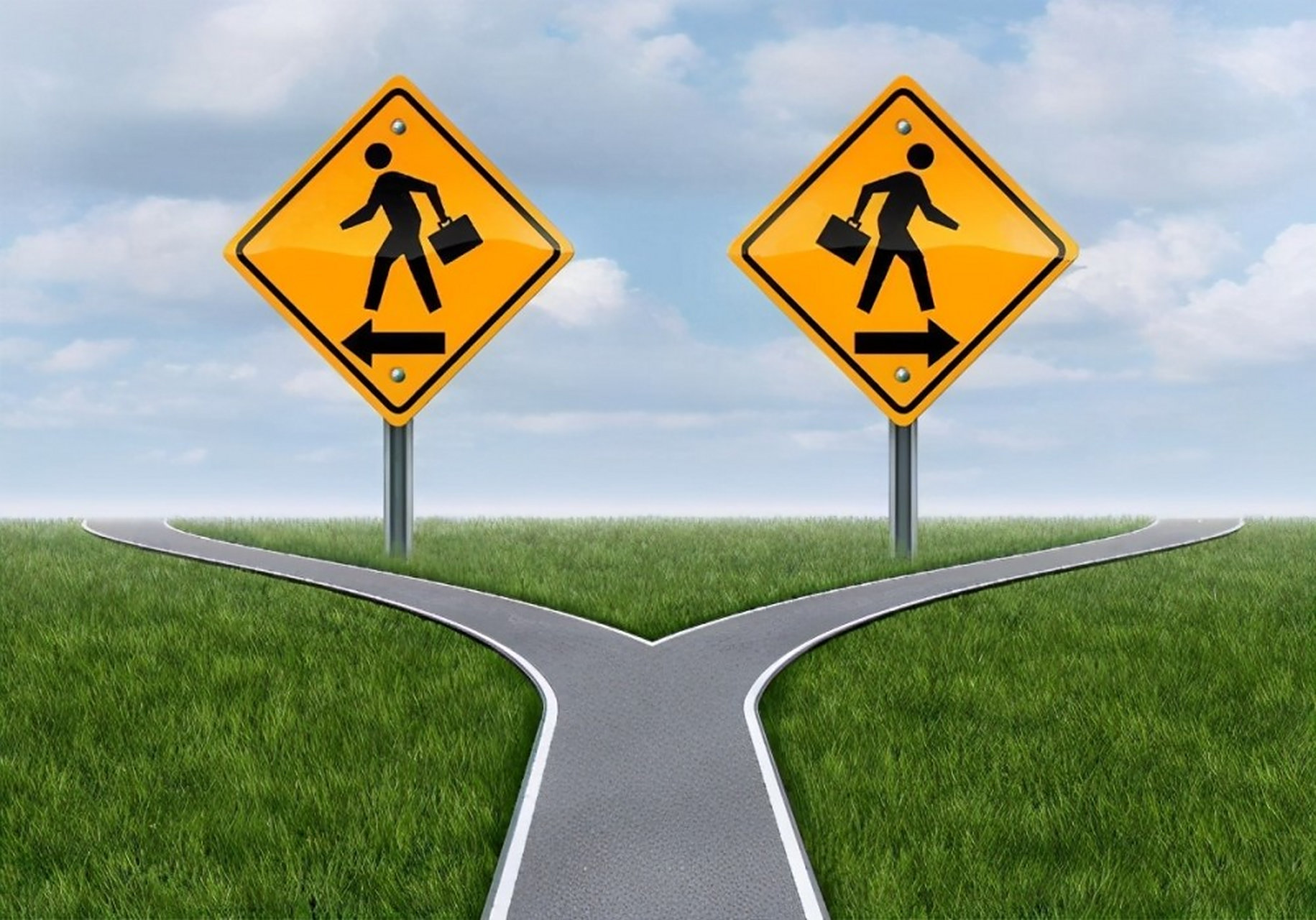 蒙圈:向左走,向右走,该往哪儿走?  正确的选择胜过百倍的努力.