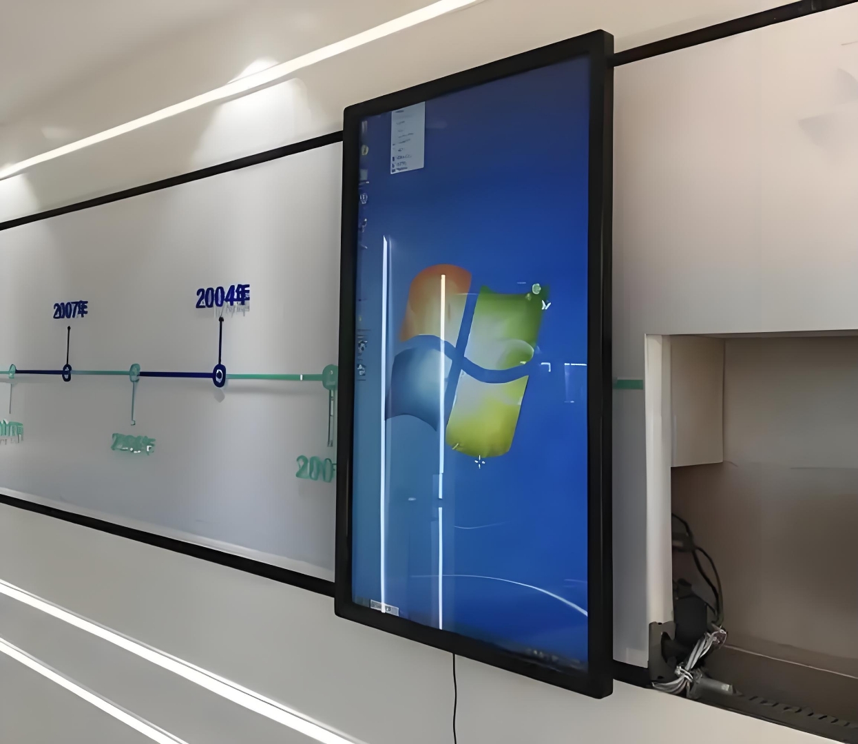 展厅设计必看四川滑轨屏惊艳全场