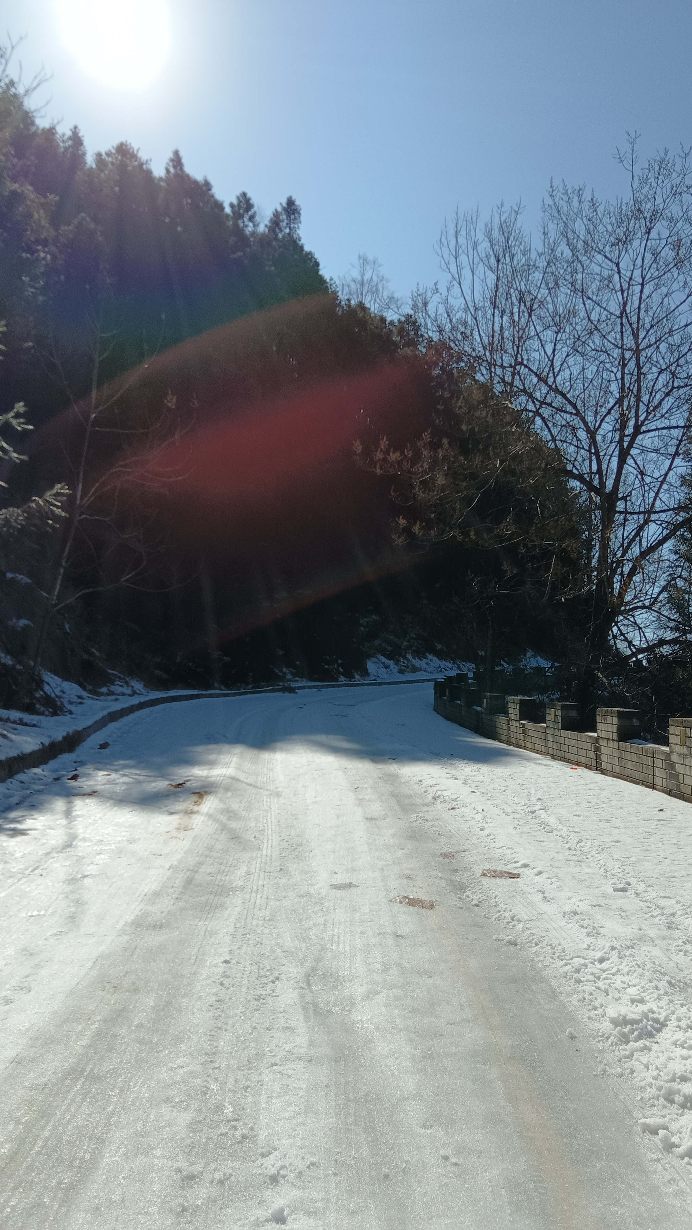 山上的雪景图片图片