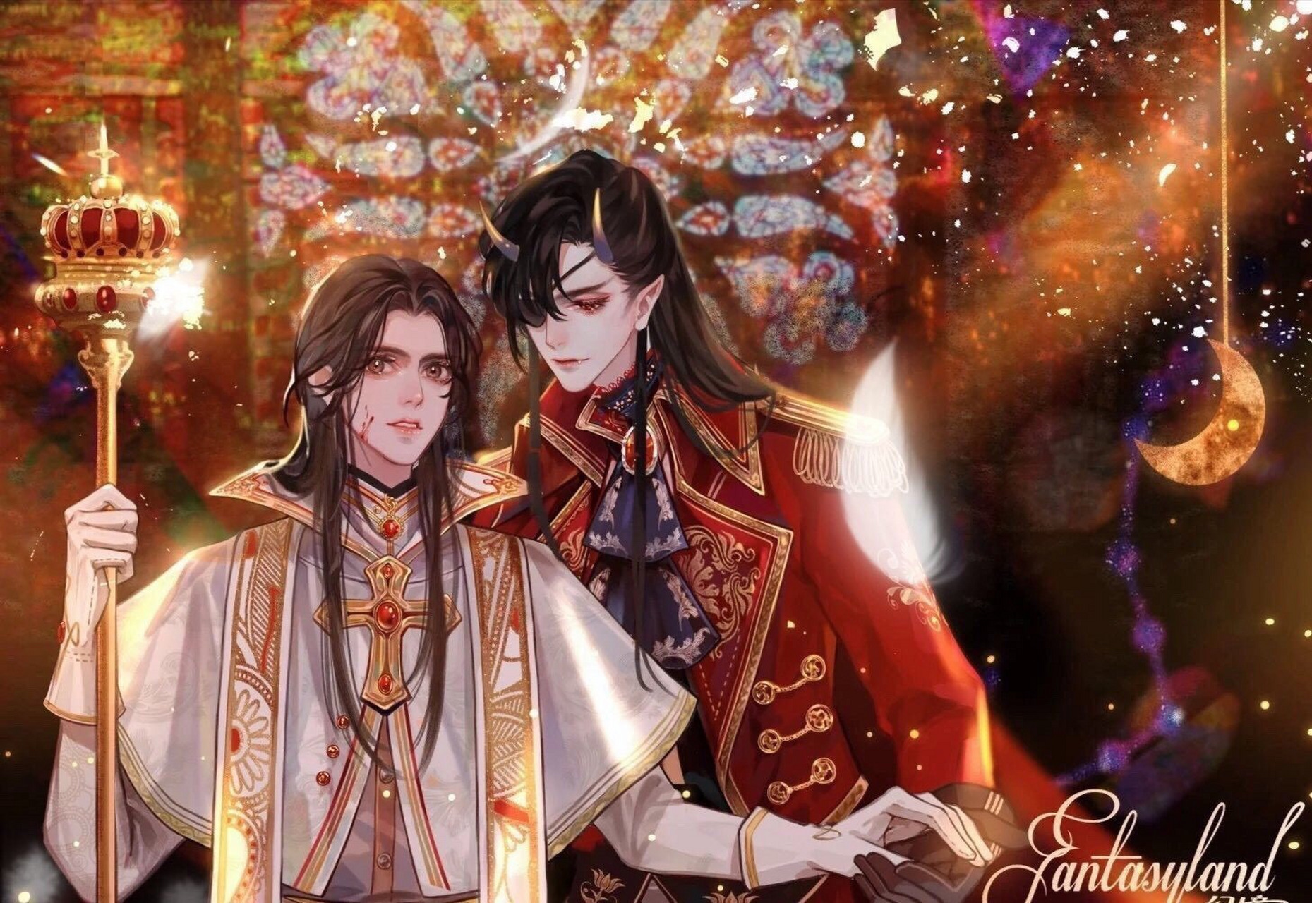 是人鱼怜-海盗花,怜警官-花警官,公主怜-女王花,国王怜-王后花?