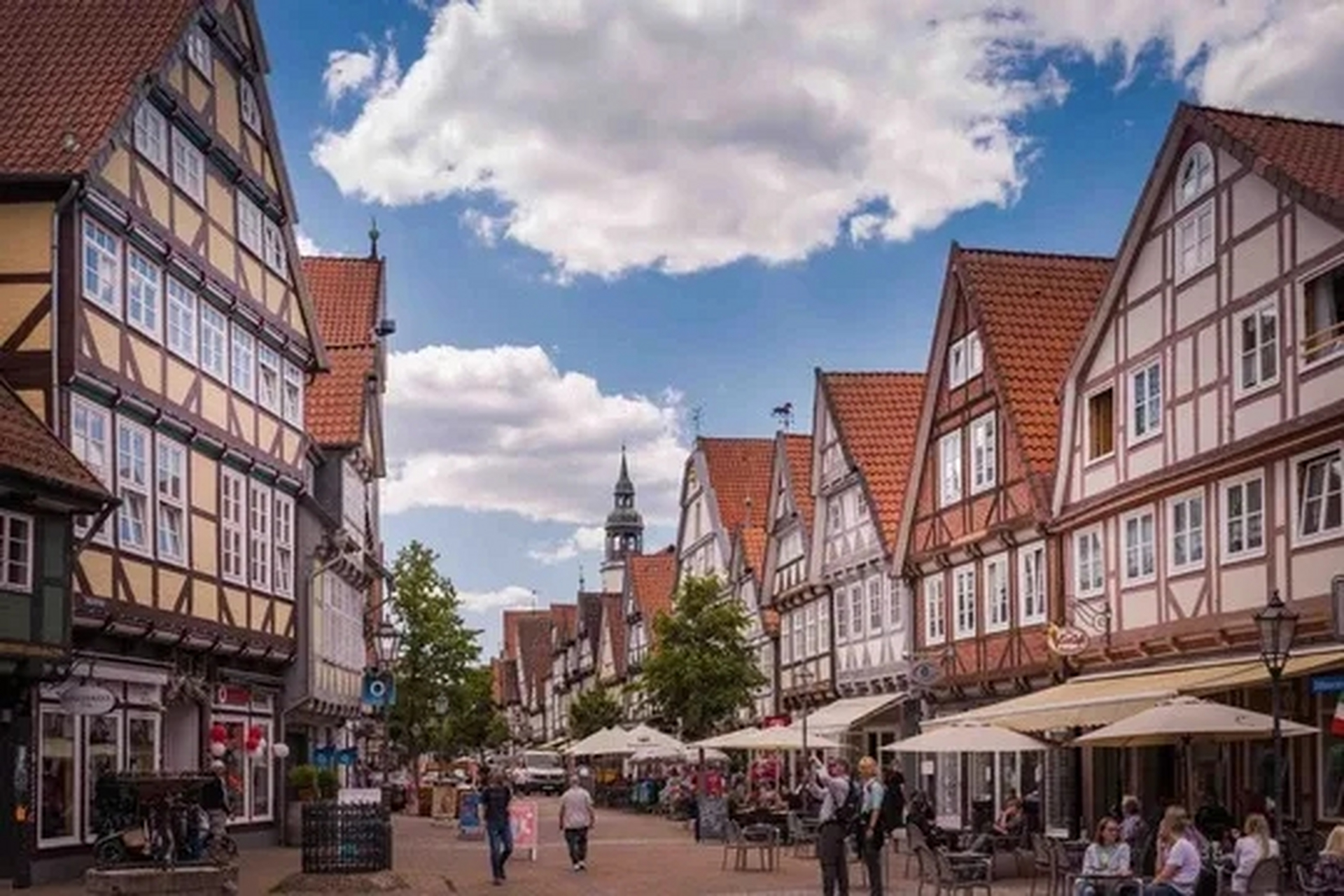 德国策勒(celle)市中心 #德国# #美景# #欧洲