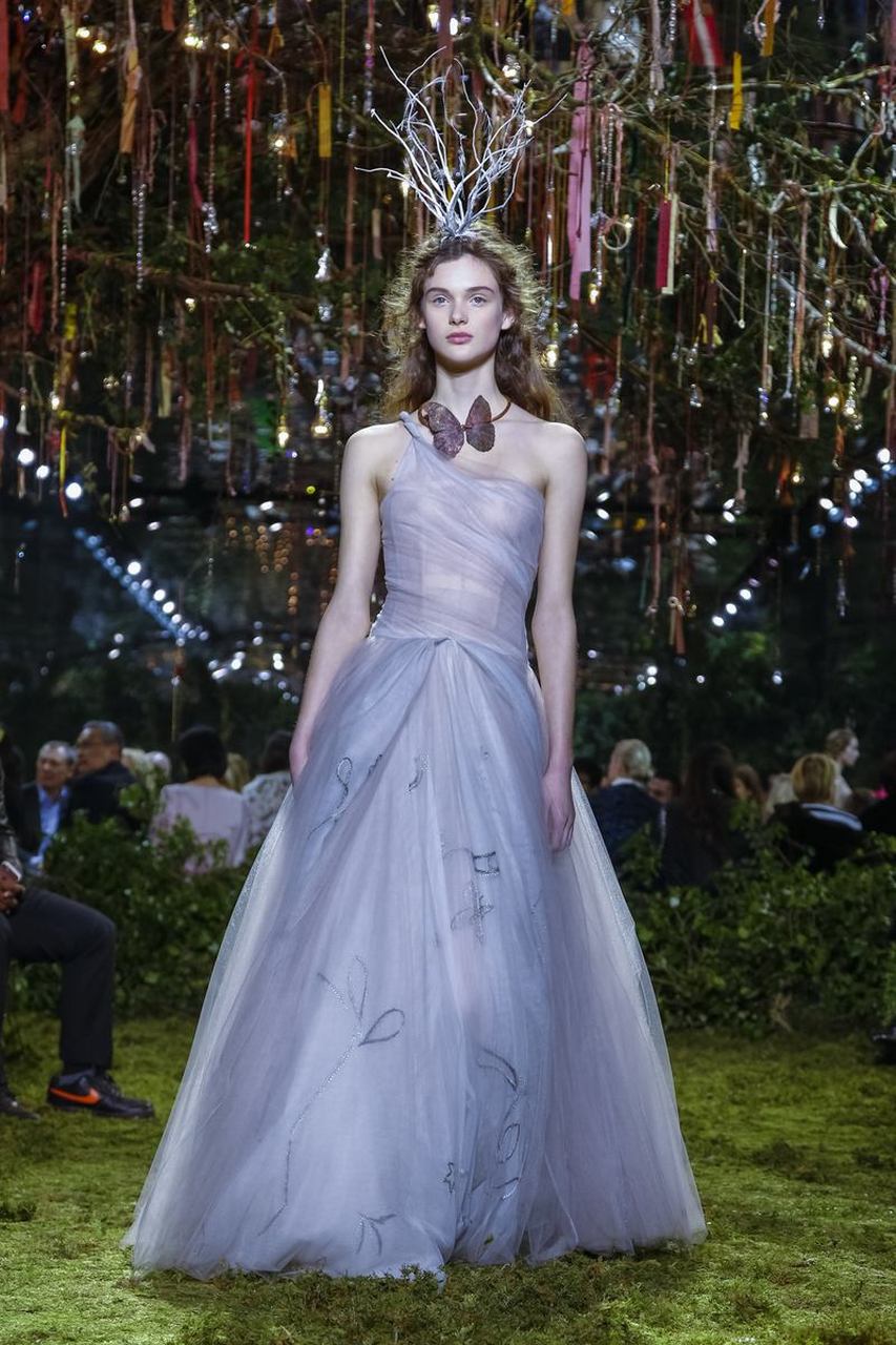 dior花园仙女系列高定礼服合集 满屏的仙女风