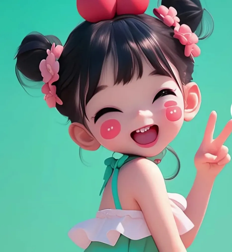 阳光灿烂的女头《知你,懂你,陪伴你,我一直在》