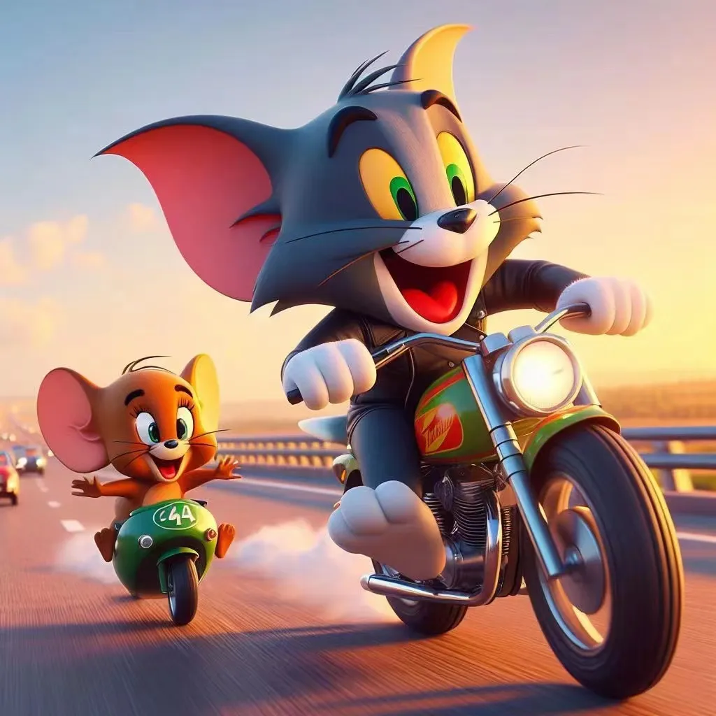 猫和老鼠驾车旅游