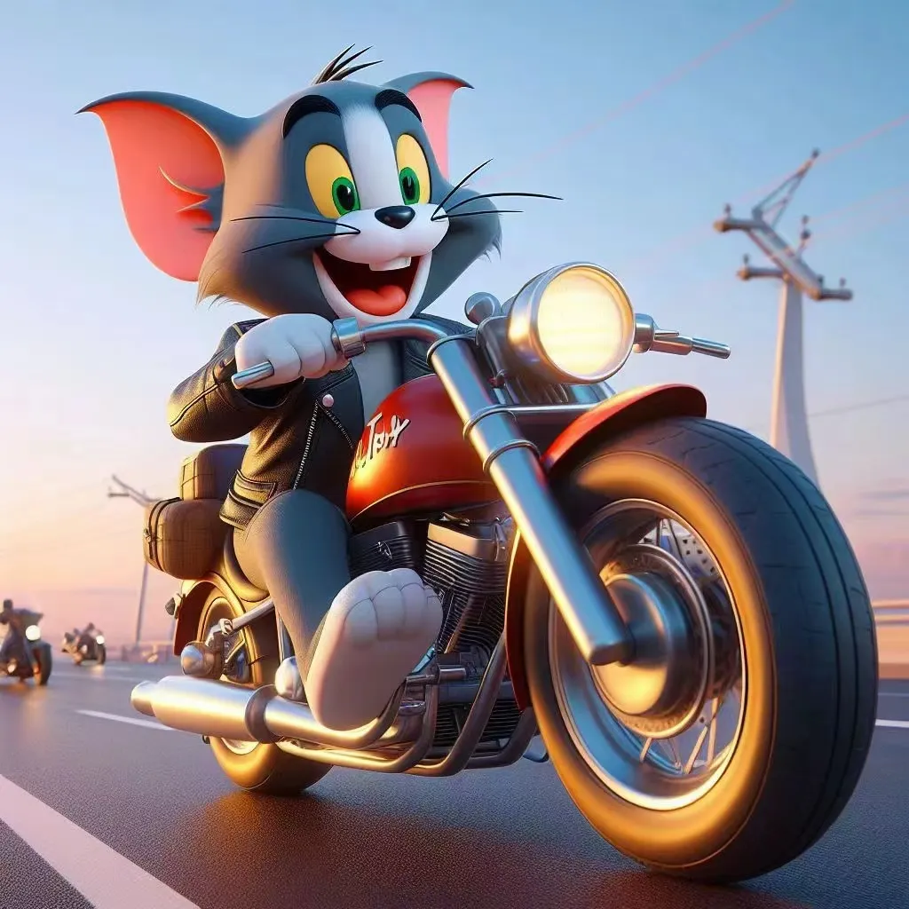 猫和老鼠驾车旅游