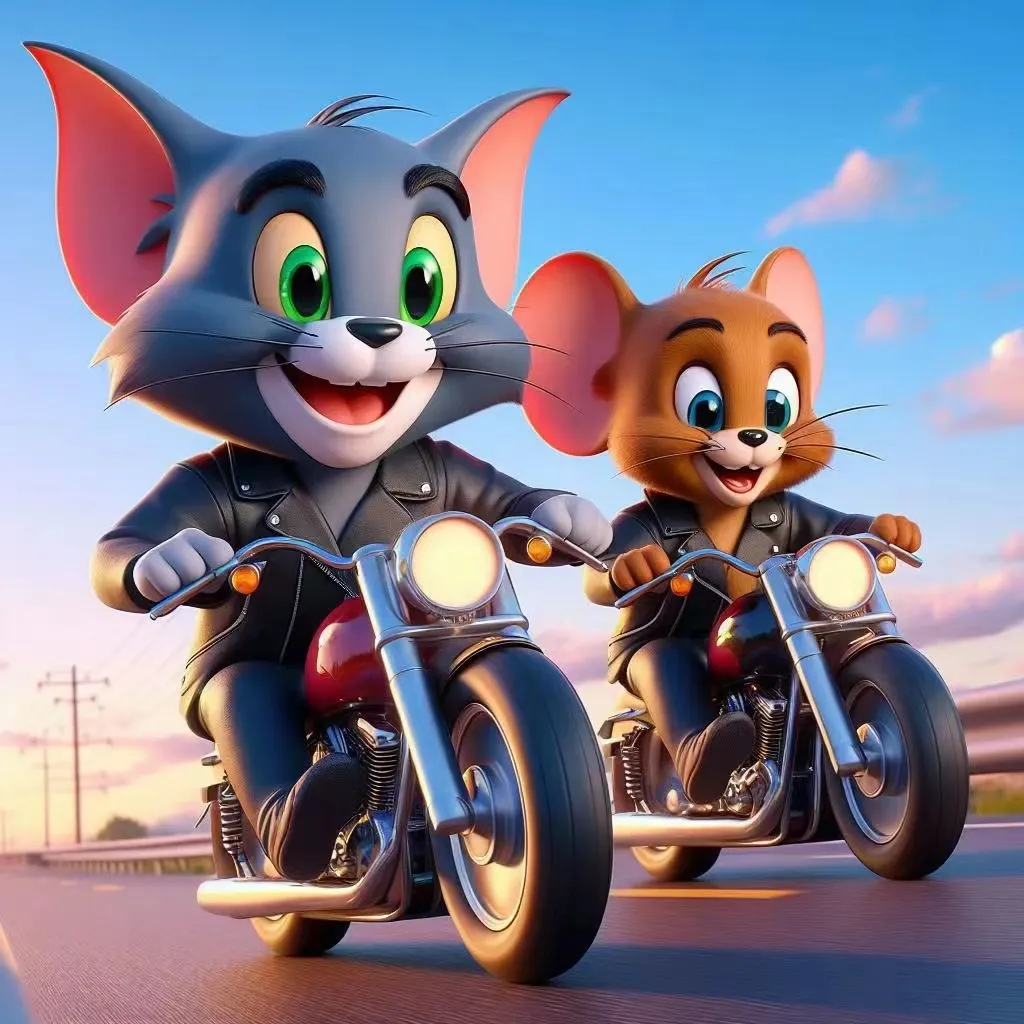 猫和老鼠驾车旅游