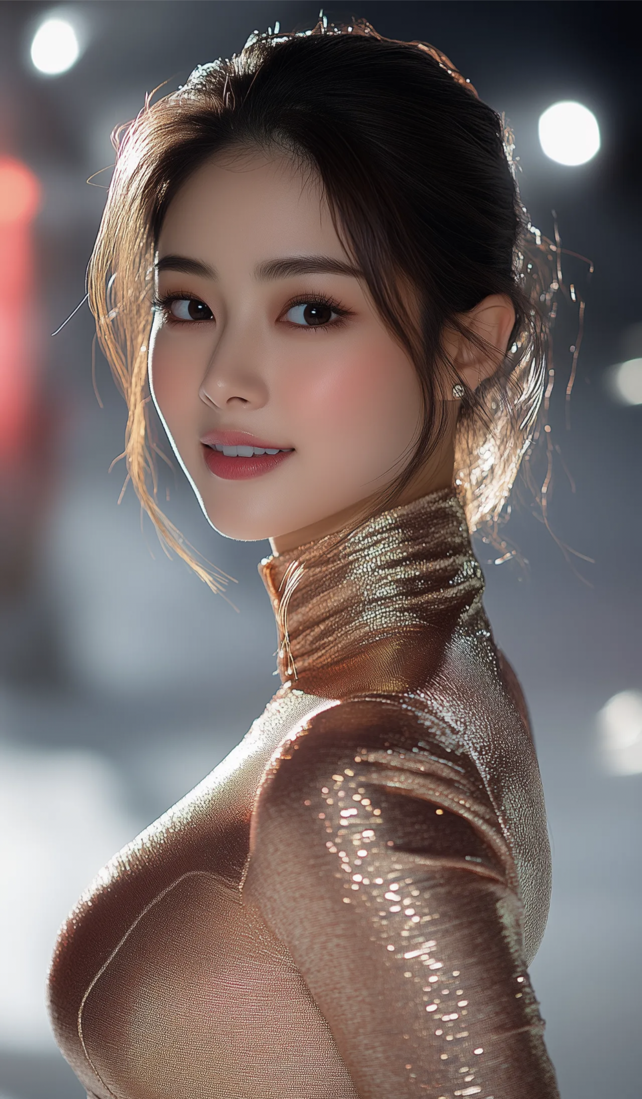 魅力无限:丰满身材天使脸俏美女秀