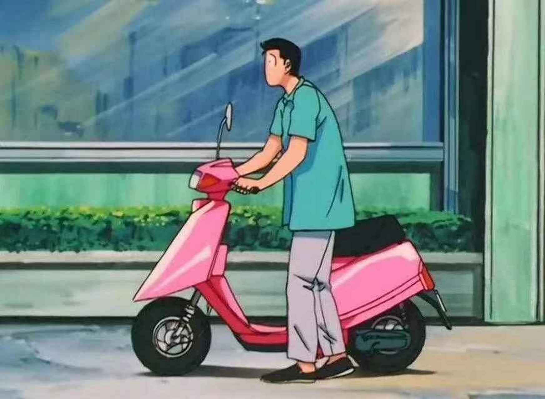 当年的富二代, 水户洋平骑的摩托车.