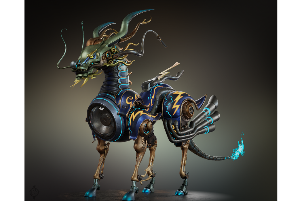 圣电麒麟/电光麒麟 别名 电光麒麟  持有者 庞尊  魔法属性 雷,电