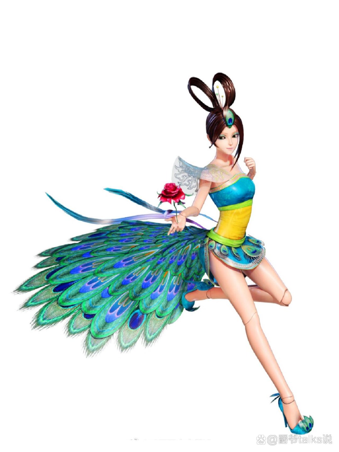 蓝孔雀  别名 孔雀  性别 女  年龄 未知  生日 3月6日 虚拟人物血型