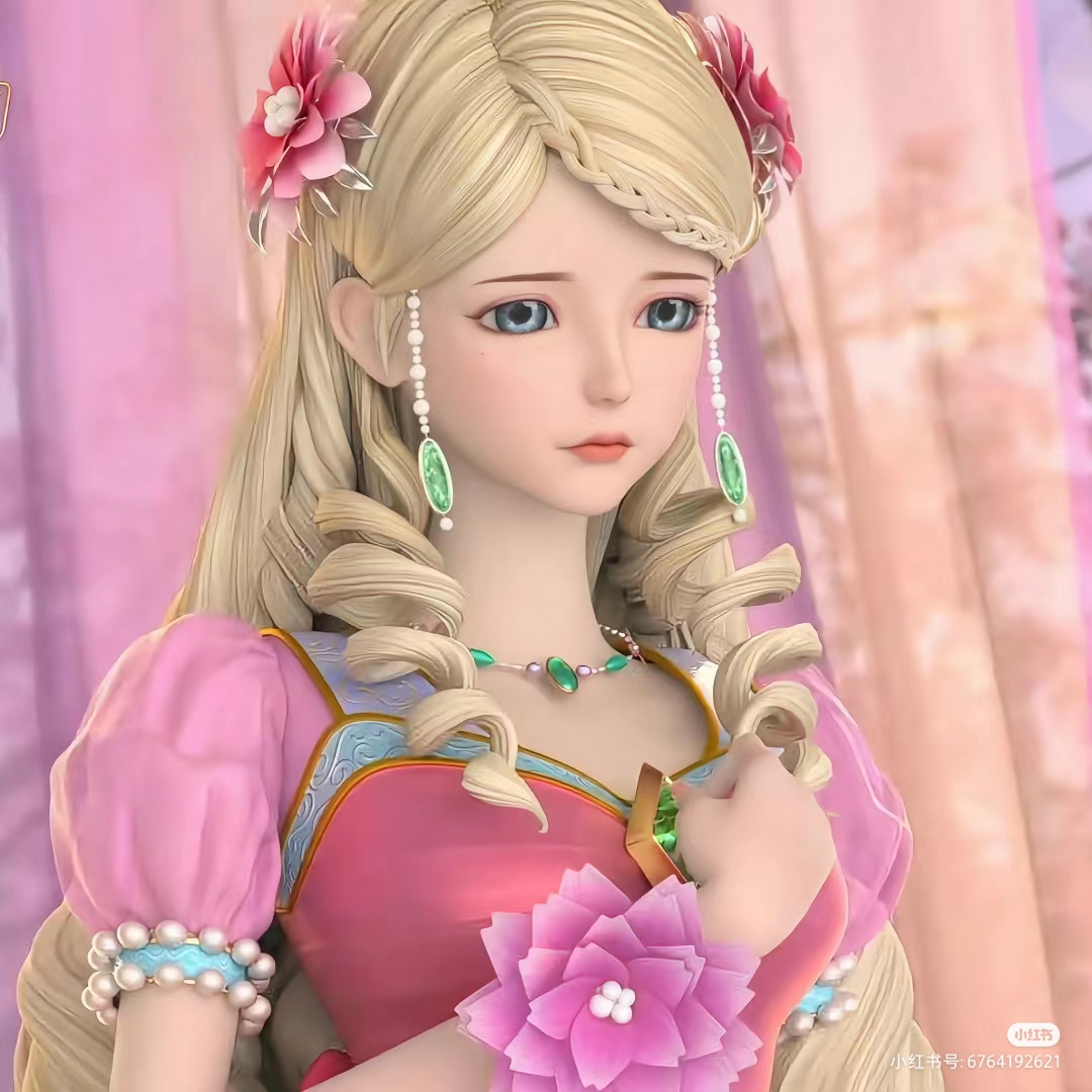 灵公主花翎,也好看了吧,.,.