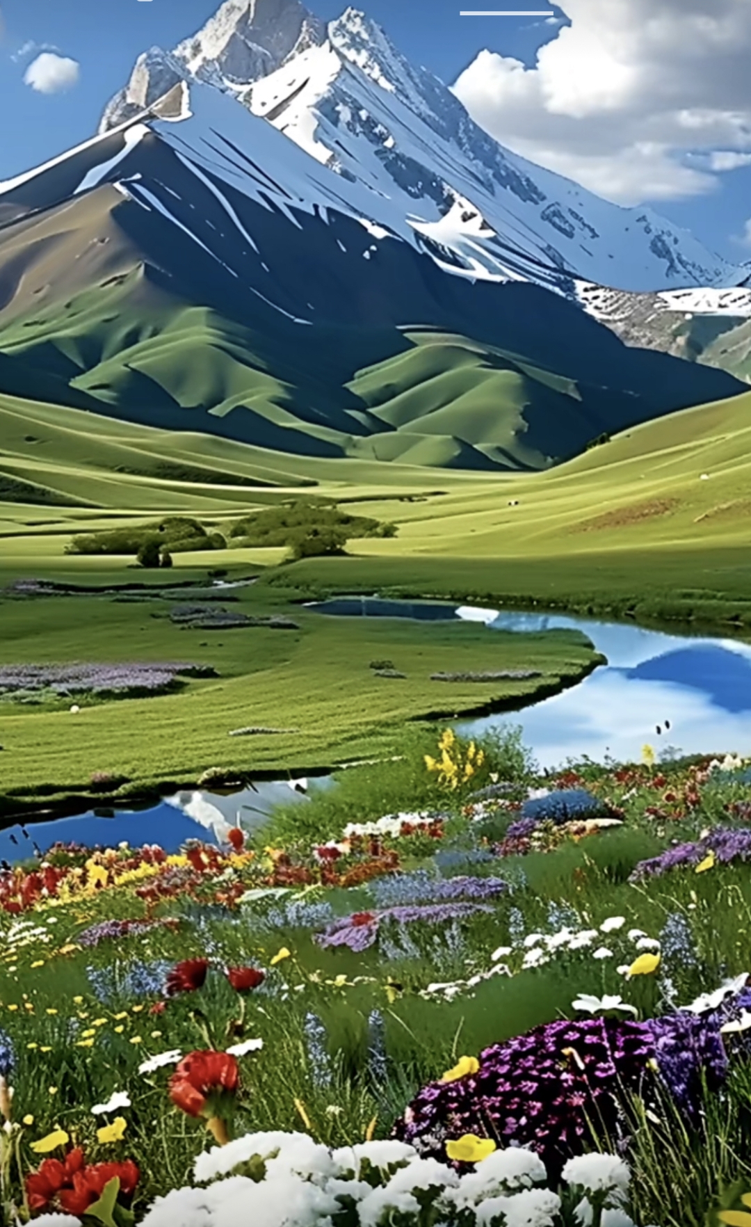 春意盎然,山花烂漫,大自然的怀抱如此温柔.