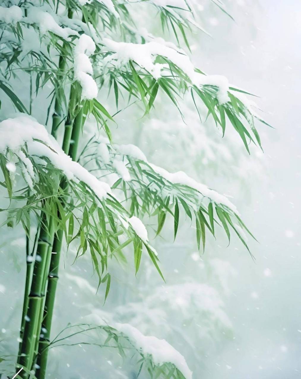 高大的竹子,枝繁叶茂,仿佛是绿色的屏障,守护着这片静谧的世界.